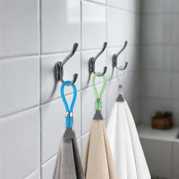 Dailygoods- Handdoekclips 25 Stuks - Handdoekhouder - Handdoekklemmen - Ophanghaakjes - Roestvrij Staal - Duurzaam Design - Handdoekhangers — thumbnail 2