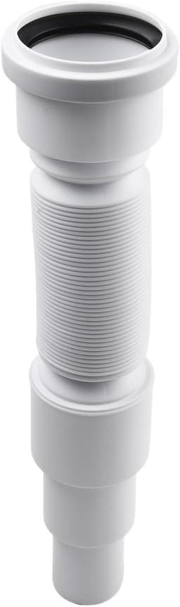 Afvoerbuis Douche - Flexibele Pijp - Badkamer Installatie - Uitschuifbaar Ontwerp - 50mm Diameter - Grijs — thumbnail 1
