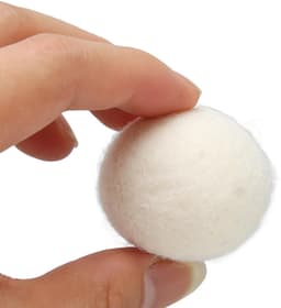 Elkuaie Wollen Droogballen - Kortere Drogingsduur en Minder Static - 6 Stuks - Voor Gezinnen - Wit-6cm — thumbnail 1