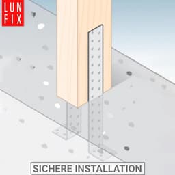 20 Stuks Platte Stalen Betonankers - Ideaal voor Houten Constructies en Verankering — thumbnail 3