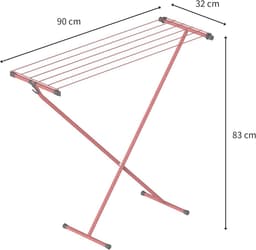 Compacte Wasdroger met Opberghaken – Ruimtebesparend en Stabiliteit – 5,5 m Droogoppervlak — thumbnail 5