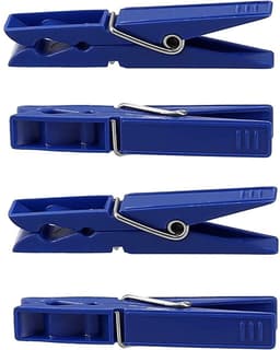 Unyqoos® Set van 40 kunststof wasknijpers voor veelzijdig gebruik binnenshuis — thumbnail 4