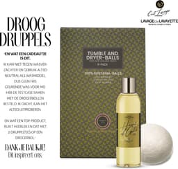 Lavayette Drogerballen XL + Wasparfum (25ml) - 6 Wasdrogerballen van 100% Schapenwol - Droogballen voor Wasdroger — thumbnail 5