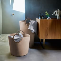 Reisenthel Loophome S Opbergmand - 35 L - Frame Twist Coffee Beige — thumbnail 4