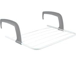 Wasrek - voor aan verwarming - bad of deur ophangen - droogrek - 51 x 35,5 cm