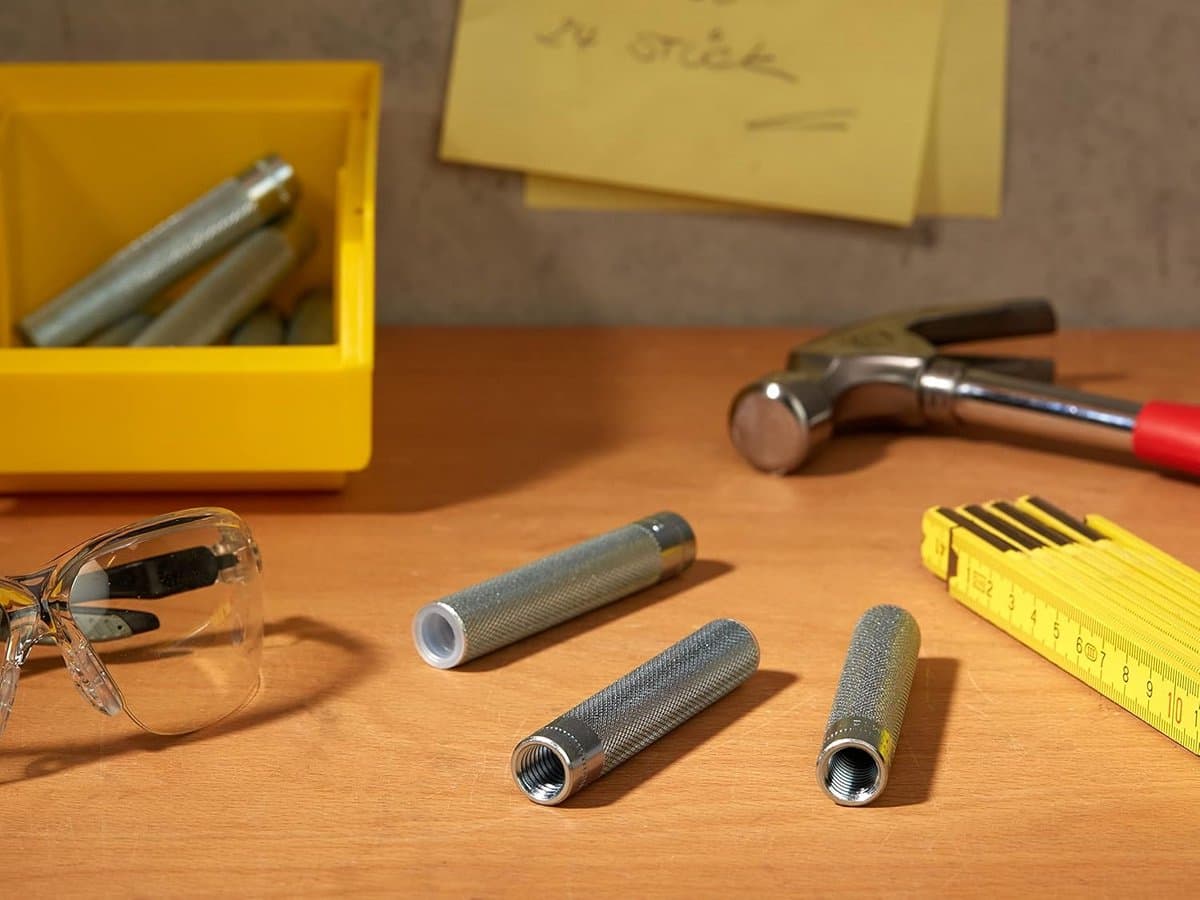 Binnendraadanker Gegalvaniseerd Staal voor Metselwerk en Steen - Verzonken Montage — afbeelding 1