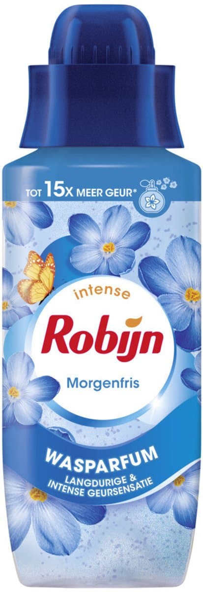 Robijn Intense Wasparfum - Morgenfris - geeft je kleding een langdurige, intense geur -342 ml — afbeelding 1
