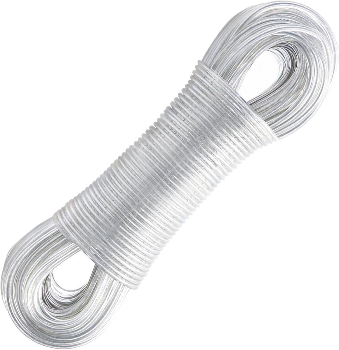 Heavy Duty Waslijn met Stalen Kern - 30 Meter Outdoor Waslijn met 200 kg Draagkracht, Roestvrij en Waterdicht — afbeelding 1