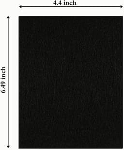 8 stuks koolstoffilter, 4,5 x 6,5 inch (ongeveer 11,4 x 16,5 cm) actieve kool vervangingsgeurfilter, geschikt voor Pureness F6 Zeloite luchtfilter — thumbnail 5