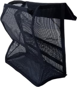 Hangende Waslijn Tas - Wasknijper Opberger - Wasknijpers Sorteren - Met Hanger Haak - 20x10x24 cm - Zwart — thumbnail 1