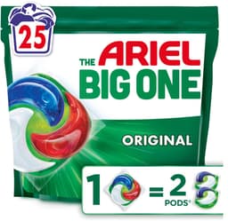 Ariel 3in1 Wasmiddel Pods The Big One Original - 25 wasbeurten — thumbnail 1