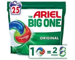 Ariel 3in1 Wasmiddel Pods The Big One Original - 25 wasbeurten