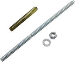 Gegalvaniseerde Ankerstaaf M12 x 300mm voor Metalen En Bliksemankers — thumbnail 1