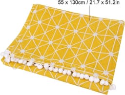 Katoenen linnen stofdichte hoesbeschermer voor koelkast, tafel en wasmachine - Geel - Bescherming - Stofbescherming - Huishouden — thumbnail 3