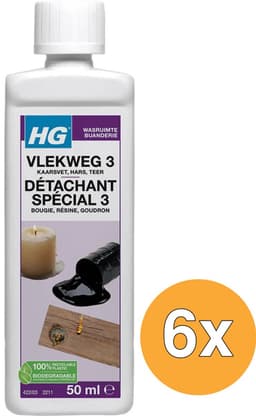 HG - Vlekweg Nr3 - 6 x 50 ml - Voordeelverpakking — thumbnail 3