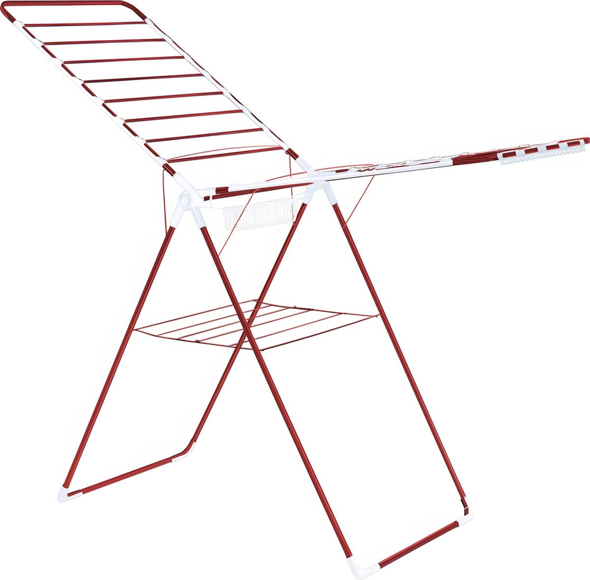 Belinay - Wasrek - Droogrek - Wasrek inklapbaar - Rood Wit — afbeelding 1