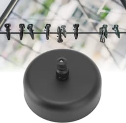 Dailygoods- Waslijn Intrekbaar 2,8 Meter - Roestvrij Staal - Douchewaslijn - Balkon - Casual Stijl - Tot 5 kg Belastbaar - Waslijnhouder — thumbnail 2
