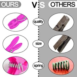 Wasknijpers - Kledingknijpers - Kleding Drogen - Roestbestendige Veer - 50 Stuks - Multicolor — thumbnail 5