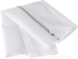 Set van 5 Grote Wasnetten 60 x 60 cm, Waszak met Rits, Bescherming voor Fijne Was, Sokken, Blouses en Truien, Wit — thumbnail 2