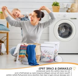 Grote Waszakken Set van 7 Stuks, Wasnetten voor Wasmachine, Ideaal voor Ondergoed, Sokken en Babykleding — thumbnail 5