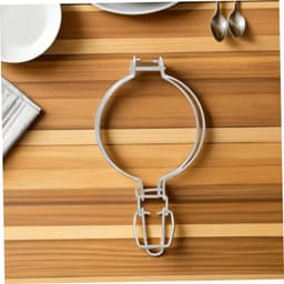 Roestvrijstalen Pot Clips - Glazen Pot Sluitingen - Voedsel Bewaren - Gepolijste Afwerking - 3 stuks - Zilver — thumbnail 4
