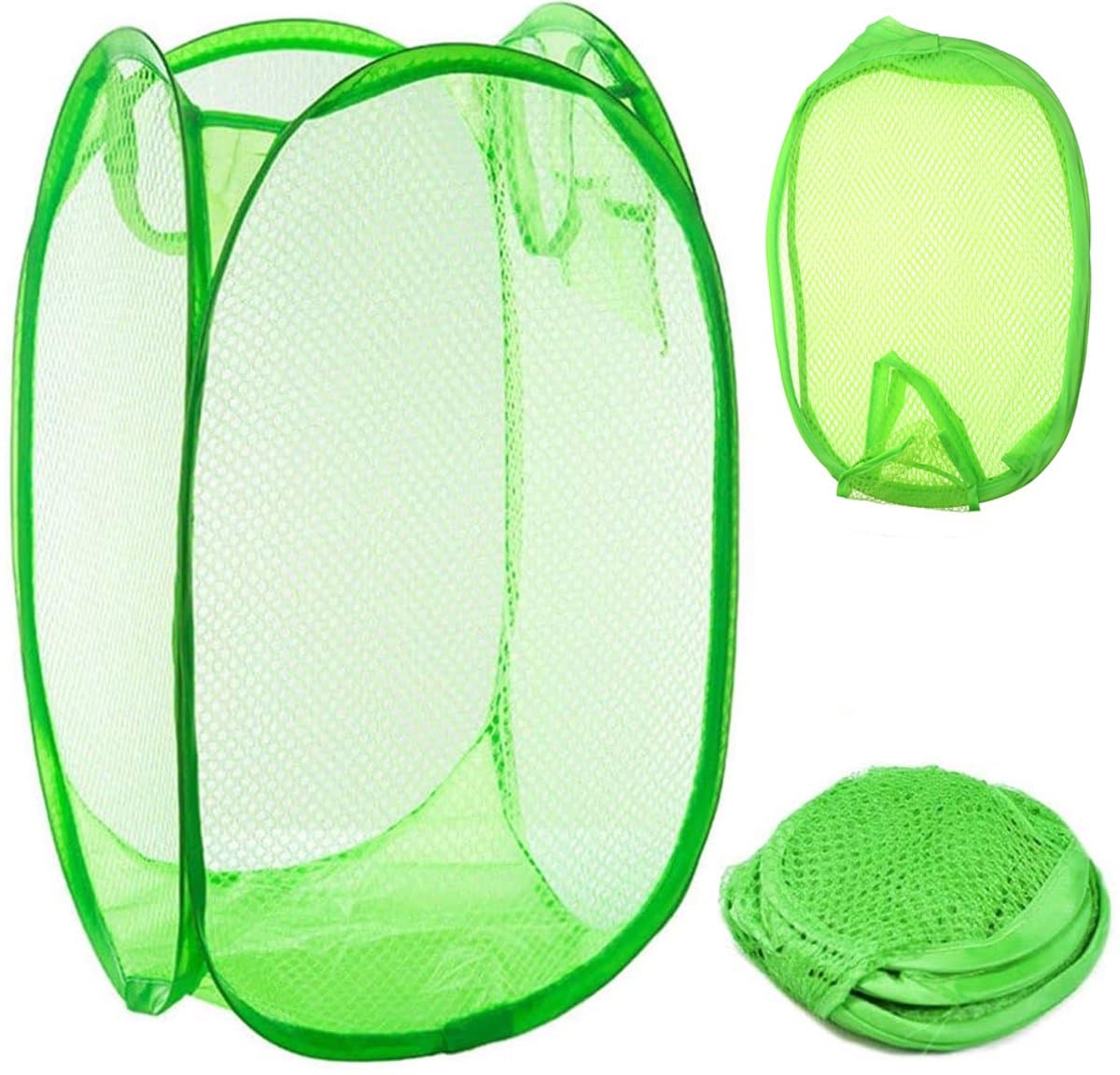 Opvouwbare Wasmand - Opbergmand 40L - Compact & Handig - Reis accessoires - Vakantie benodigdheden - Groen — afbeelding 1