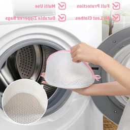 4-delige wasmachine net met rits voor bh's, blouses, ondergoed, sokken en babykleding — thumbnail 2