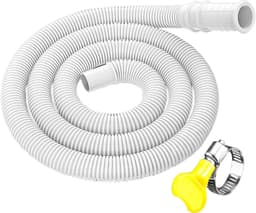 Afvoerslang Airco - Condensslang - Waterafvoer - Verstelbare Klem - 3-5 Meter - Grijs — thumbnail 1