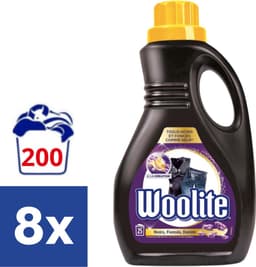 Woolite Vloeibaar Wasmiddel Donker & Denim - 8 x 1.5 l (200 wasbeurten) — thumbnail 2