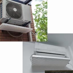Condensbak Airco - Lekbak Warmtepomp - Voorkom Waterschade - Gegalvaniseerd Staal - 91x24cm 3p — thumbnail 3