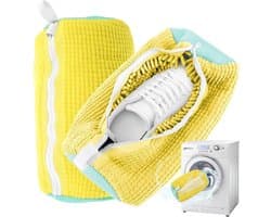 Set van 2 waszakken voor schoenen, ideaal voor delicate items, met 360 graden bescherming en optimale reiniging in de wasmachine