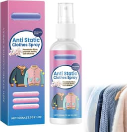 Antistatische spray voor kleding, textiel, meubels en auto's - Vermindert statische elektriciteit, 100ml — thumbnail 1