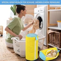 Waszakken, waszak, waszak, waszak met 360 graden reiniging, pluisjes, herbruikbare waszak — thumbnail 4