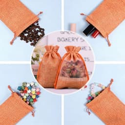 Lege Lavendelzakjes 20 stuks, 10 x 14 cm, Organza Zakjes voor Snoep, Effectieve Mottenbestrijding en Geurverspreiding in Kasten — thumbnail 5