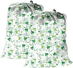 Waszak 45 x 65 cm - katoenen canvas - trekkoordsluiting - opbergtas voor speelgoed en vuile kleding - 2 stuks - Vemera — thumbnail 5