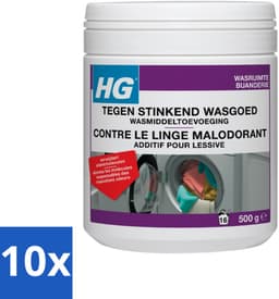 HG Tegen Stinkend Wasgoed Wasmiddeltoevoeging 500 gr - Bulkverpakking - 10 stuks — thumbnail 1