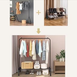 Daily Supplies® Handdoekrek Radiator - Badkamer - Droogrek - Zwart — thumbnail 5