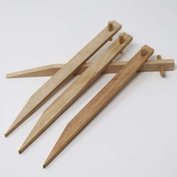 Houten Grondankers 30 cm - Natuurlijke Bevestigingsankers voor Tuin en Landschap — thumbnail 1