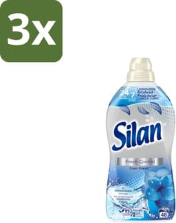 3 x Silan – Wasverzachter – Fresh Control Cool Fresh – 1056 ml - Wasverzachter - Frisheid - Kleding Verzorgen - Wasgoed Verzorgen - Koele Geur — thumbnail 1