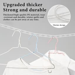 Outdoor Waslijn - Droogrek Hanger - Kleding Drogen - Eenvoudige Installatie - 5 Meter Lengte - Meerkleurig — thumbnail 2