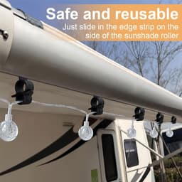 S-haak 20 Stuks - Duurzaam ABS - Voor Camping en Motorhome - Ideaal voor Feestverlichting - ShopVlot — thumbnail 5