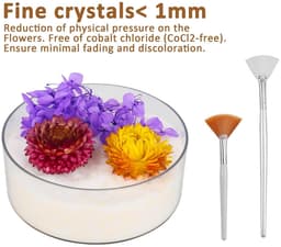 700g voor het drogen van bloemen, Silica kieselgel drogend middel Droogmiddel Silicagel kopen Silicagel pakketten Silicagel verpakkingen Bloemen droogmiddel Droogzout voor bloemen — thumbnail 4