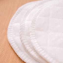 10 stuks borstvoedingsinzetstukken, wasbaar, van biologisch bamboe, met waszak, borstvoedingsinzetstukken, herbruikbaar, verpleging, anti-allergeen, beha's — thumbnail 2