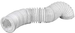 Flexibele PVC Ventilatieslang Ø 100mm - 1 meter - Afvoerslang voor Droger, Airconditioning, Afzuigkap - Versterkt met Staaldraad — thumbnail 1