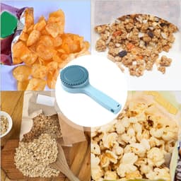 Zakclips - Afdichtklemmen - Zakken Sluiten - Eenvoudig Gripdesign - 204 x 75 cm - Blauw — thumbnail 3