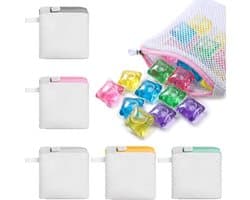 Mini-wasnet 5 stuks - Kleine waszakken - Ideaal voor delicate was - Handig voor opbergen - ShopVlot