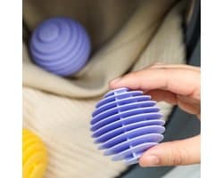 ballen wasballen herbruikbare wasballen siliconen droger ballen voor snel drogen en verminderen van vouwen voor kleding Pack van 4