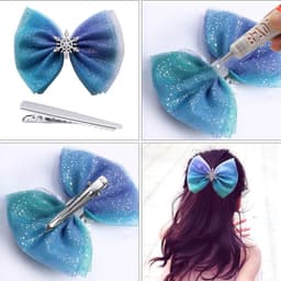 Haarspelden Krokodil - Klemmen Accessoires - Haar Styling - Antislip Tandontwerp - 45 mm - Zilver — thumbnail 3