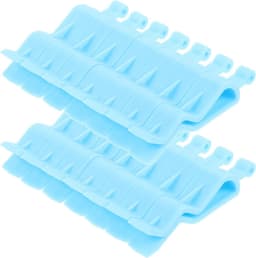 Vuilniszak Klemmen - Prullenbak Clips - Afval Beheer - Antislip Ontwerp - 24 Stuks - Hemelsblauw — thumbnail 1