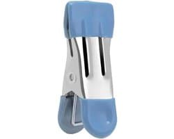 Knijpers Kleding - Waslijn Clips - Kleding Drogen - Roestvrij Staal - 50 Stuks - Blauw